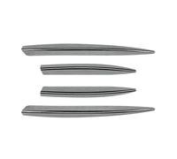 YSQOFDNFD Griglia Front Grille per Mercedes per Benz Classe A W177 A200 A35 per AMG 2023 2024 Paraurti Anteriore Splitter Fendinebbia Griglia Spoiler Copertura Front Mesh(Argento)