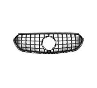 YSQOFDNFD Griglia Front Grille per Mercedes per Benz Classe GLC X254 2023 2024 2025 GLC300 GT Style Griglia Centrale Anteriore Griglia di Ingresso Front Mesh(D Black)