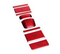 YSQOFDNFD Trim Adesivi per Golf 8 MK8 2020-2021 Auto Freno a Mano Centrale Pulsante Attesa Automatico Interruttore P Testa Cambio Decora Copertura Trim Decorazione