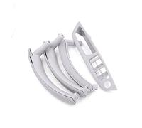 YSQOJF Auto Anteriore Posteriore Sinistra Destra Maniglia Interna per X5 X6 per E70 E71 E72 Sostituzione Coperchio Pannello Portiera Maniglia Interna Auto(Gray 7 PCS)