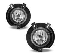 YSQOJF Fendinebbia Auto 2 pezzi fendinebbia per Ford per Explorer 2002-2005 paraurti anteriore luci di guida con cornice + lampadina calda LED Auto DRL