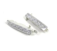 YSQOJF Fendinebbia Auto Luci fendinebbia anteriori per auto, luci diurne 9802795580 per Citroen C1 C3 per Berlingo per C-Elysee per Peugeot 308 2013-2020 LED Auto DRL(2 pezzi)