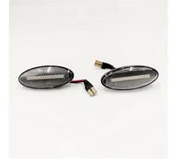YSQOJF Indicatore di direzione 1 Coppia Per Opel Per Vectra B 1995-2002 Indicatore Direzione Laterale A LED Dinamico Color Ambra Con Lampeggiante Sequenziale(Clear)