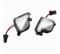 YSQOJF Indicatore di direzione 2 Pezzi Per Skoda Per Octavia 3 2 5E 1Z 2004-2020 Per Skoda Per Superb 3 2 B6 B8 08-21 6000K Bianco LED Sotto Specchietto Laterale Luci Pozzanghera