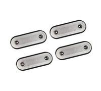 YSQOJF Indicatori direzione dinamici 4 Luci Posizione Laterali A LED Camion 12V 24V Luci Segnalazione Ingombro 20SMD Montaggio Su Rimorchio Accessori Camion Per Volvo(White B)