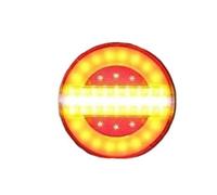 YSQOJF Indicatori direzione dinamici Arrival 24V 49 LED Dynamic LED Trailer Truck Fanale Posteriore Luce Freno DRL Flusso Indicatore Direzione Lampada Luce Stroboscopica Barca