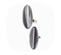 YSQOJF Indicatori direzione dinamici Per Nissan Per Cube Per Dualis 2003-2020 Pre-facelift Luce Di Direzione Sequenziale Dinamica A LED Laterale Lampada Lo Styling(Dynamic Crystal)