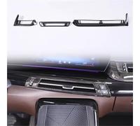 YSQOJF Interni Accessorio per BMW per X1 U11 2023 2024 ABS Central Control Air Conditioning Vent Frame Cover Trim Interni Auto Interna Pannello Trim(Wood Grain)