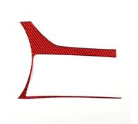 YSQOJF Interni Accessorio per Mazda per MX-5 2016-2024 Controllo Centrale Auto Manopola Multimediale Telaio Esterno Adesivo Interno Interna Pannello Trim(Rosso)