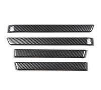 YSQOJF Interni Accessorio per Toyota per Tacoma 2024+ ABS Adesivo Decorativo per Bracciolo Porta Interna Auto Protezione 4 Pezzi Interna Pannello Trim(Carbon Pattern)