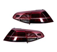YSQOJF Luci Posteriori Auto Per VW Per Golf 7/7.5 2013-2020 Modifica LED Fanale Posteriore Streamer Indicatore Direzione Fendinebbia Gruppo Posteriore Accessori LED Luci Posteriori