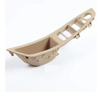 YSQOJF Maniglie Interne Porte Porta Anteriore Pannello Interno Conducente Interruttore Telaio Coperchio Scatola Immagazzinaggio per BMW Serie 5 F10 F11 F18 520 523 Maniglia Interna(Beige)