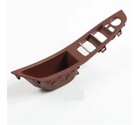 YSQOJF Maniglie Interne Porte Porta Anteriore Pannello Interno Conducente Interruttore Telaio Coperchio Scatola Immagazzinaggio per BMW Serie 5 F10 F11 F18 520 523 Maniglia Interna(EdBrown)