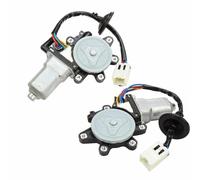 YSQOJF Modulo Motore Alzacristallo Adatto per Nissan 350z per G35 80731-Cd00a 80730-Cd00a Auto Anteriore Alzacristalli elettrici Regolatore di Sollevamento 6 Spille Connettore Motori