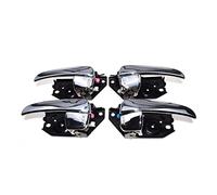 YSQOJF per per Sonata 01-05 Chrome Anteriore Posteriore Sinistra Destra all'Interno Maniglie delle Porte 1 PZ/2 PZ/4 PZ 82610-3D010,826203D010 Maniglia Interna Auto(Set 4pcs)