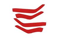 YSQOJF per Tesla per Model 3 per Model3 2021 Maniglia per Porta Interna per Auto Lato Pelle Scamosciata Pelliccia Adesivo Ecorativo Interni AUT Maniglia Interna Auto(M3-GM31L Red)