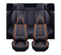 YSQOJF Set coprisedili auto Per Hyundai Per Palisade Per Mufasa Set Completo Universale Coprisedili In Pelle Auto Accessori Interni Coprisedili in Auto(Arancia)
