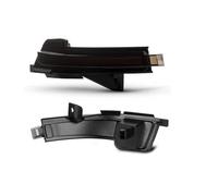 YSQOJF Specchio Indicatore 2 Pezzi Per Ford Per Mustang 2015-2021 Luci Dinamiche A LED Specchietti Laterali Indicatori Direzione Auto Lampade OEM # FR3Z-13B374-A Luce Di Segnale Dinamica(Smoked)