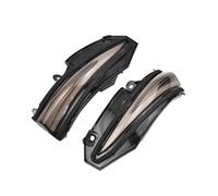 YSQOJF Specchio Indicatore 2x LED Specchio Laterale Segnale Girata Dinamico Luce Sequenziale Per Toyota Per RAV4 Per MK4 Per XA40 Per Highlander Per 4Runner 2014-2018 Luce Di Segnale Dinamica(Smoked)