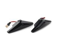 YSQOJF Specchio Indicatore Lampada Indicatori Direzione Luci A LED Indicatori Per Ford Per Messa A Fuoco Per MK1 1998-2004 Per Mondeo Per MK III 2000-07 Luce Di Segnale Dinamica(Black Shell)
