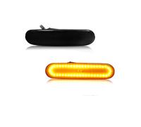 YSQOJF Specchio Indicatore Lampade Posizione Laterali Anteriori E Posteriori Auto Rosso Per Civic Per Si Per EP3 2002-2005 Indicatori Direzione A 3 Porte Luce Di Segnale Dinamica(2pc Smoked Amber)