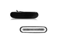 YSQOJF Specchio Indicatore Lampade Posizione Laterali Anteriori E Posteriori Auto Rosso Per Civic Per Si Per EP3 2002-2005 Indicatori Direzione A 3 Porte Luce Di Segnale Dinamica(2pc Smoked white)