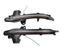 YSQOJF Specchio Indicatore Per A6 C8 4K A7 4K8 A8 D5 2018-2020 Acqua Che Scorre Lampeggiante Lampada Specchio Lampeggiatore Dinamico LED Indicatori Direzione Luce Di Segnale Dinamica(Blue-Yellow)