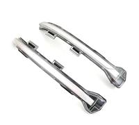 YSQOJF Specchio Indicatore Per VW Per Golf 7 Per MK7 7.5 Per GTI R Per Sportsvan Auto LED Dinamico Indicatore Direzione Lampeggiatore Acqua Che Scorre Lampeggiante Luce Di Segnale Dinamica(Crystal)