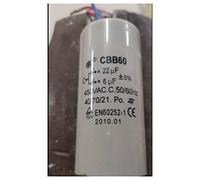 YSQSPWS Condensatori 6UF CBB60 22UF + 6UF 450V 450VAC 50 / 60Hz condensatore a 3 Fili 22UF