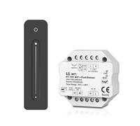 YSRSAI Wireless WiFi 0/1-10V LED Dimmer Controller + 2.4G RF Touch Dimm Telecomando Funziona con azionamento LED dimmerabile 0-10V