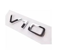 YSRWTBBA EKHNMTCM Adesivo for carrozzeria con Lettere cromate Nere in ABS 3D, Emblema Laterale for Auto, Accessori V10 Facile da installare, Basta sbucciare e attaccare(Chrome Silver)