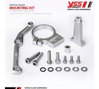 YSS Kit di montaggio per ammortizzatore di sterzo, nero