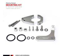 YSS Kit di montaggio per ammortizzatore di sterzo, nero