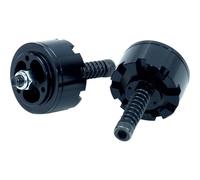 Y.S.S. Suspension Valvole di forcella PD335 per Royal Enfield Continental/Himalayan Nero
