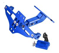 YSSLYEU Staffa Targa Moto Compatibile con Suzuki per DRZ400E per DRZ400S per DRZ400SM Supporto per Targa per Moto Supporto per Targa Posteriore Regolabile per Moto