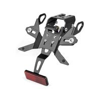 YSSLYEU Staffa Targa Moto Compatibile con Yamaha per YZF-R6 2017 2018 2019 2020 2021 2022 2023 2024 2025 Supporto per Targa Posteriore per Moto con Corto.