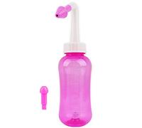 YSSMAO 1 Set 300ml Irrigatore nasale NASSALE RISCULTO NASSALE Bottiglia NASSALE Lavaggio Lavaggio nasale Protezione del Naso Evitare la rinite allergica Adulti Bambini Neti Pot,Rosa