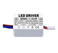 YSSMAO Driver LED 300mA 1-36W Alimentatore Adattatore Unità AC85-265V Per Trasformatori a LED