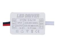 YSSMAO Driver LED 300mA 1-36W Alimentatore Adattatore Unità AC85-265V Per Trasformatori a LED