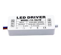 YSSMAO LED Driver 300mA 1-36W Alimentatore Adattatore Unità AC85-265V per Trasformatori a LED