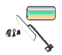 yssmy Luce PDR per Ammaccature Auto Regolazione di 9 O 12 Stili di Luce con Due Batterie da 6000 mAh Strumento per La Riparazione di Ammaccature Senza Vernice (Size:Without Battery,Color:M)