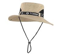 YSTrillion Fischerhut Sonnenhut Unisex Herren Damen Safari Hut,Outdoor Safari Hut Faltbar Wanderhut für Camping Reisen Wandern 55-60cm(Khaki)