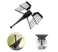 YSTrillion Frusta a farfalla per Thermomix TM5 TM6 TM31, lama di miscelazione nera a farfalla per robot da cucina di ricambio per robot da cucina, accessori per miscelatore, parti di pipistrello per