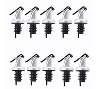 YSTrillion Plastic bottle stopper,Versatore D'olio,10 Pezzi Tappi Versatori da Vino,Tappo per Beccuccio Olio,Versatori Ugello Beccuccio per Olio D'oliva,Liquore,Aceto