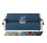 Ystyle Copridivano 4 Posti Con Braccioli Universale, Blu Berlino | Copri Divano Antigraffio Gatto Con Tasche Laterali, Sofa Cover Antiscivolo Lavabile per Animali, Copridivani Mobili Protector
