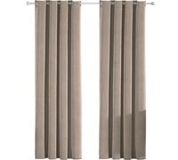 Ystyle Tende Velluto per Interni 2 Pezzi, Tende 100% Oscuranti, Tende Termica Isolante Freddo E Caldo, Tende Soggiorno Camera Da Letto, Tende Fonoassorbenti Con Anelli Tende oscuranti 100% per interno