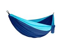 YSUEFIJO Amaca da Campeggio Doppia, Hammock Ultraleggera per Giardino E Terrazza, Amaca Portatile con Moschettoni E Corde Regolabili per Escursionismo E Relax
