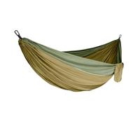 YSUEFIJO Amaca da Campeggio Doppia, Hammock Ultraleggera per Giardino E Terrazza, Amaca Portatile con Moschettoni E Corde Regolabili per Escursionismo E Relax