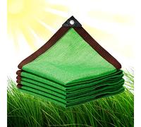 YSUEFIJO Telone Ombreggiante per Esterno Verde 2x3m Rete Ombreggiante Giardino, Telo Ombreggiante Occhiellato Tenda da Sole per Esterno Serra Giardino Piante Rete Tessuta Ombreggiante