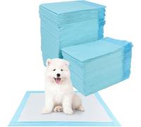 YSWOVUO 100 Pezzi Tappetini Igienici per Cani, 33 x 45cm Traversine cani, 5 Strati Tappetini Assorbenti per Cani, Tappetini Cane Superficie ad Asciugatura Rapida, Addensare